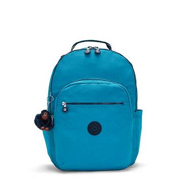 Kipling Seoul Large 15" Backpack Laptopväska Gröna | SE 1566KO